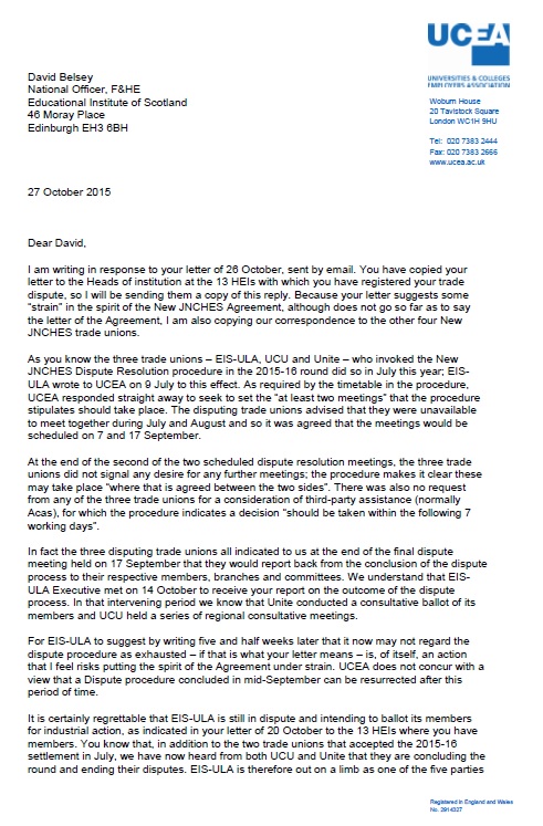 UCEA Letter to EIS from Helen Fairfoul 27.10.15 cover