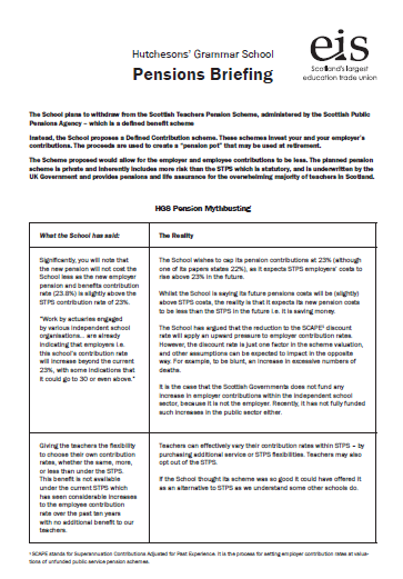 Pensions Briefing