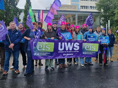 UWS continues strike action