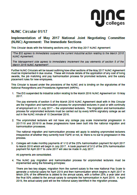 NJNC Circular 01/17