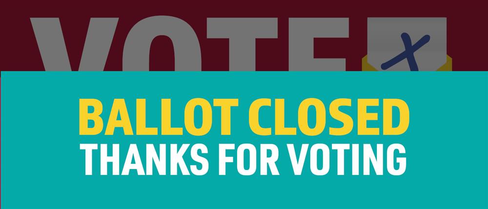 Ballot closed